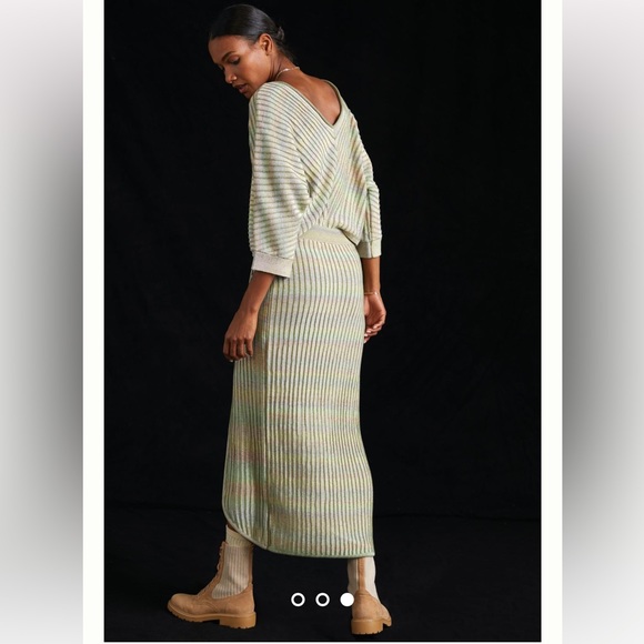 Anthropologie NWT Daily Practice Knit Maxi Skirt Size L. - Picture 3 of 4